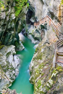 In the Lammerklamm gorge