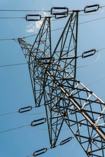 Pylon of a high voltage line