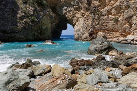 Natural arch