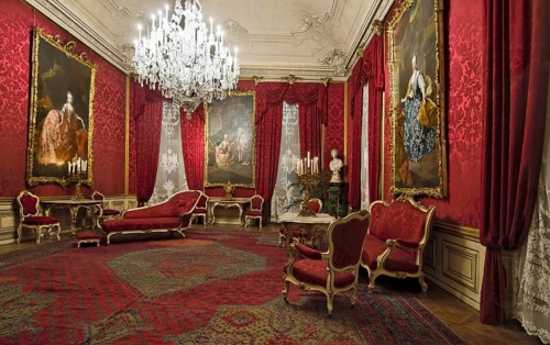 Red Salon, Schonbrunn Palace