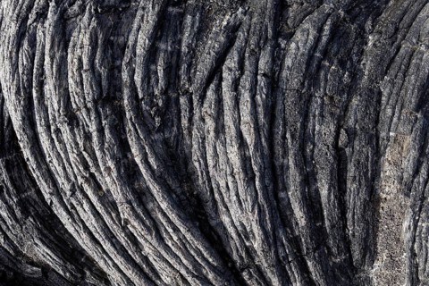 Ropy lava