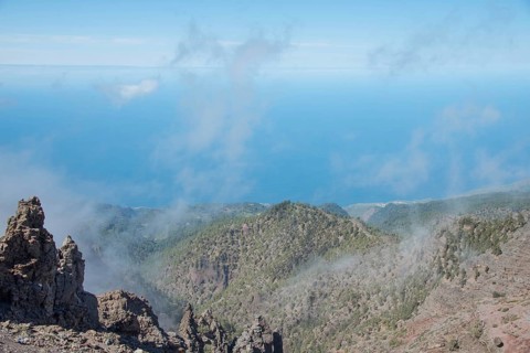 View from Pico de las Nieves