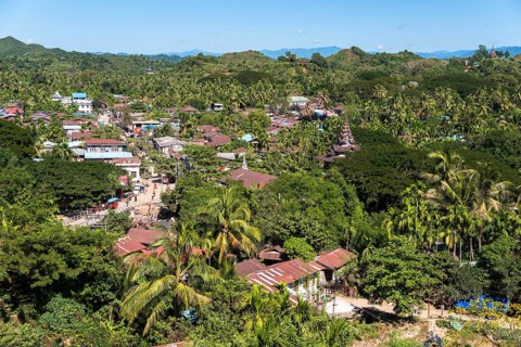 View of a village