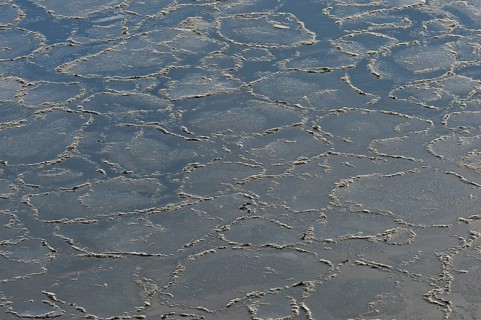 Pancake ice