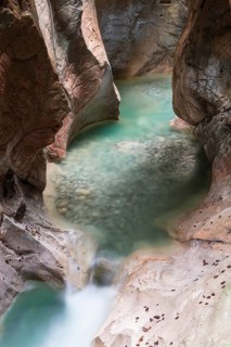 Washouts in the Seisenbergklamm