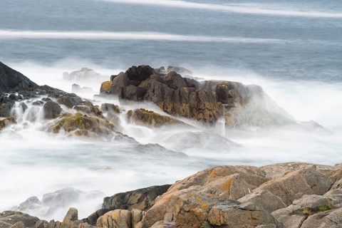 Rocks in the sea