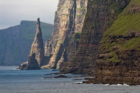 Rock pinnacle and cliff