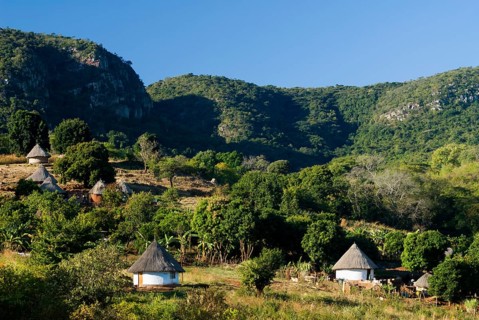 Adobe houses