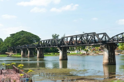 Railway bridge over the River Kwai