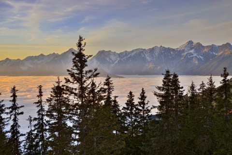 Fog over the Inn Valley