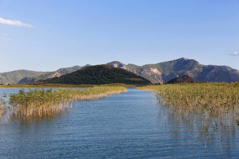 Lake Koycegiz or Koycegiz Golu near Dalyan