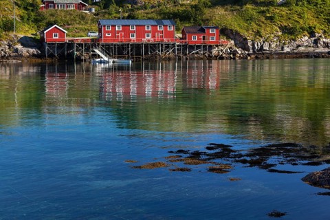 Fishermen's houses in Sakrisoya