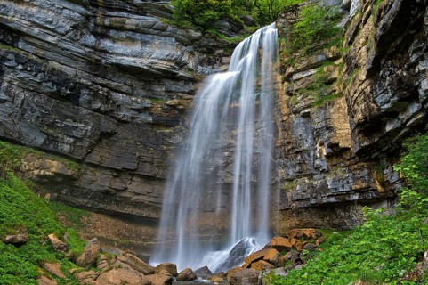 Le Grand Saut or Herisson waterfalls