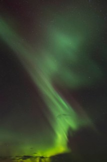 Northern Lights in the sky