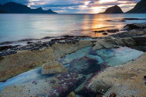 Haukland beach