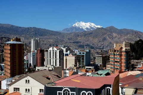 Illimani Glacier
