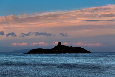 Iles Finocchiarola with a Genoese watchtower
