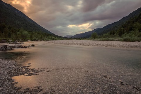 Isar at Vorderriss