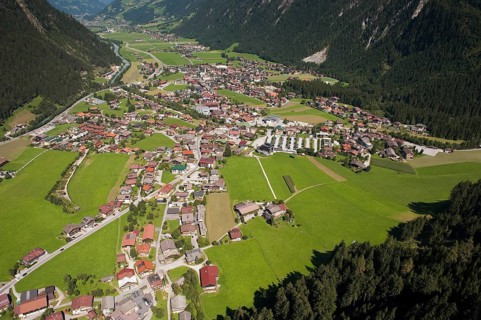 Townscape of Mayrhofen