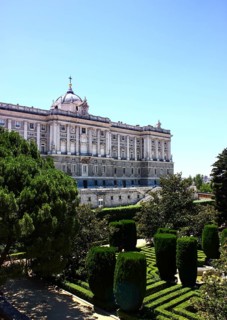 Royal Palace with gardens