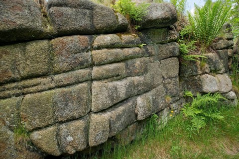 Spheroidal weathering of granite
