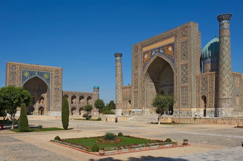 Tilya-Kori Madrasah and Sher-Dor Madrasah