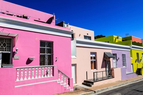 Colourful houses