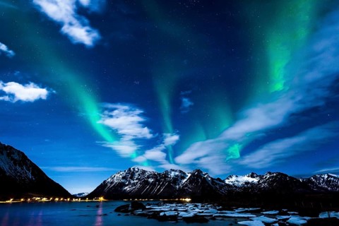 Northern Lights or Aurora Borealis