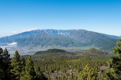 View of the Caldera de Taburiente