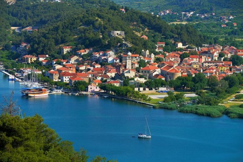 Townscape of Skradin