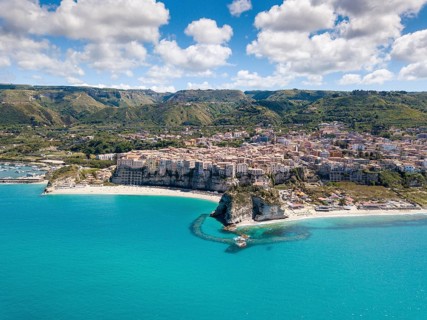 Arial view of Tropea
