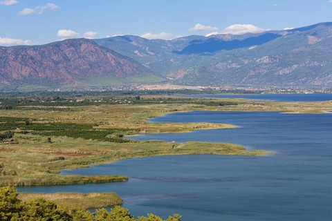 Lake Koycegiz or Koycegiz Golu