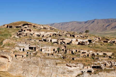 Ruins on the fortress hill of Kale