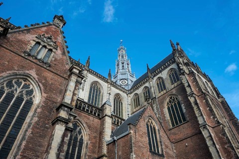 Gothic Cathedral Sint-Bavokerk