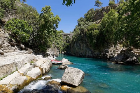 Koprucay River or Eurymedon River