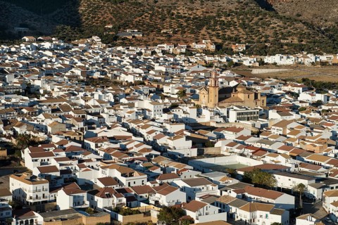 The Andalusian town of Algodonales