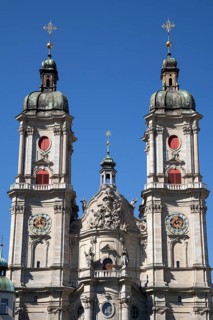 Towers of the Collegiate Church of St. Gallen
