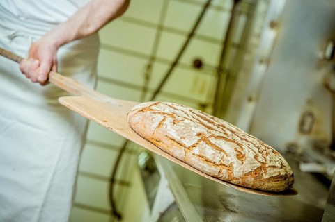 Bread in a bakery