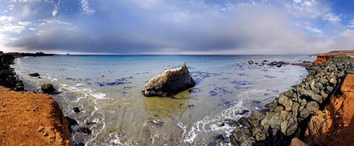 Pacific coast at Piedras Blancas