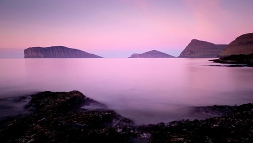 The islands Fugloy and Svinoy
