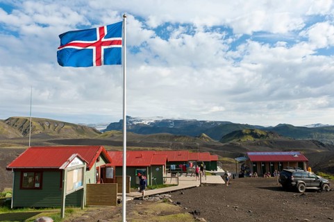 Icelandic National Flag