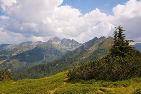 View over the Planai region