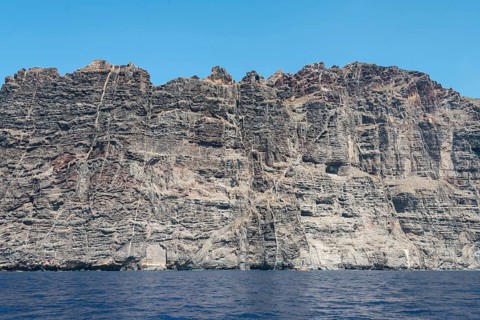 Coastal cliffs of Los Gigantes