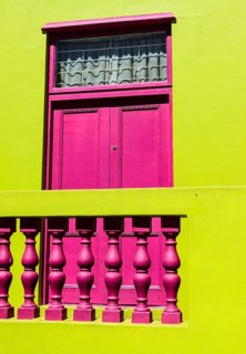 Colourful house