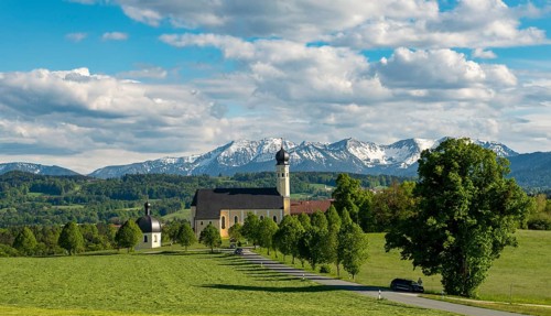 Pilgrimage church St. Marinus and Anian in Wilparting