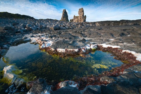 Londrangar basalt rocks