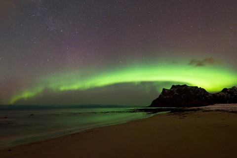 Northern Lights in Uttakleiv