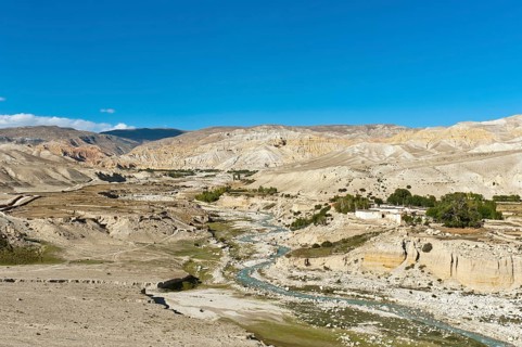 Erosion landscape