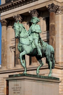 Duke Carl Wilhelm Ferdinand Monument in front of Braunschweig Castle