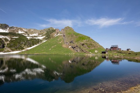 Wildseeloderhaus at Lake Wildseelodersee
